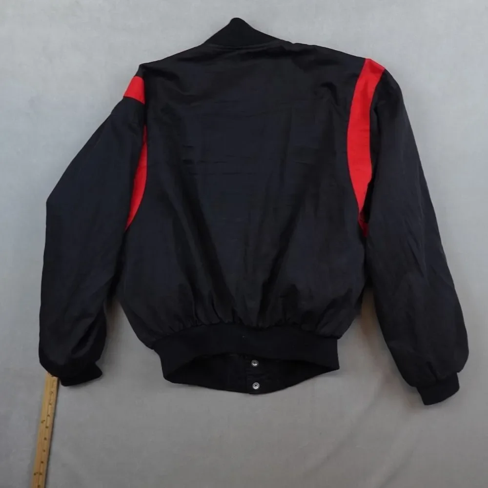 Vintage Highh Five Excalibur Hotel Casino Las Vegas Bomber Jacket Mens XL USA